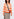 Black and orange plaid straight skirt Faume - seconde main