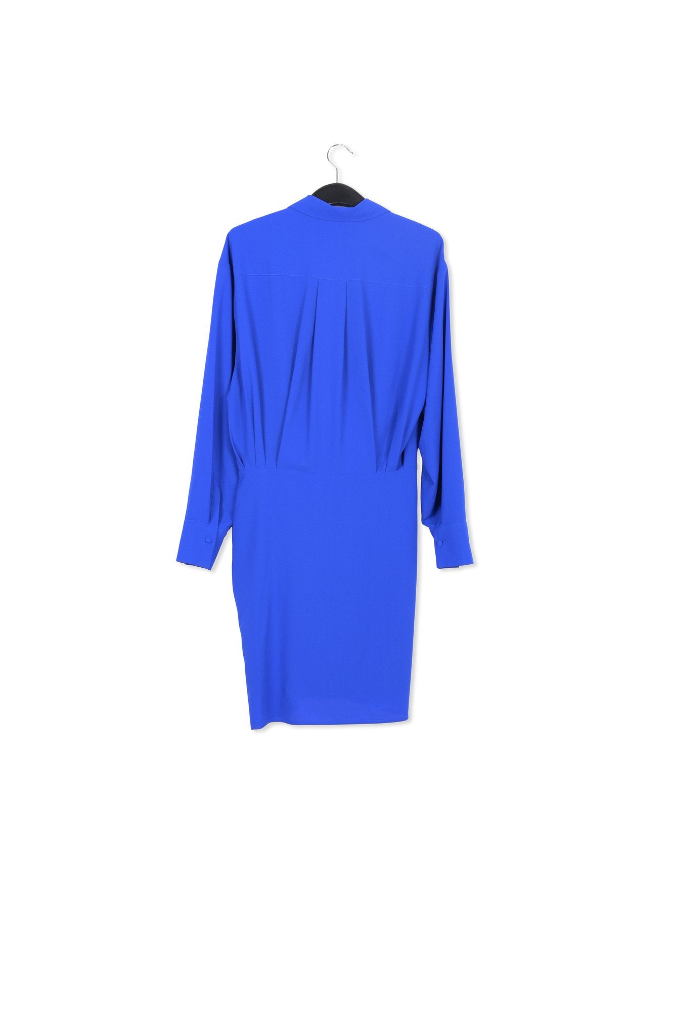 Mini robe portefeuille bleu foncé RE—SSENTIEL | Essentiel second hand