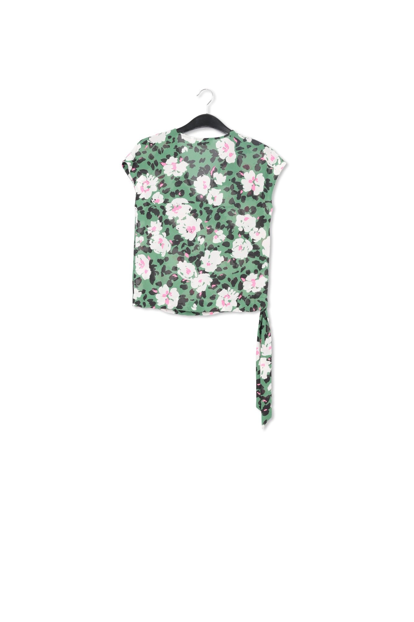 Top vert à imprimé floral RE—SSENTIEL | Essentiel second hand