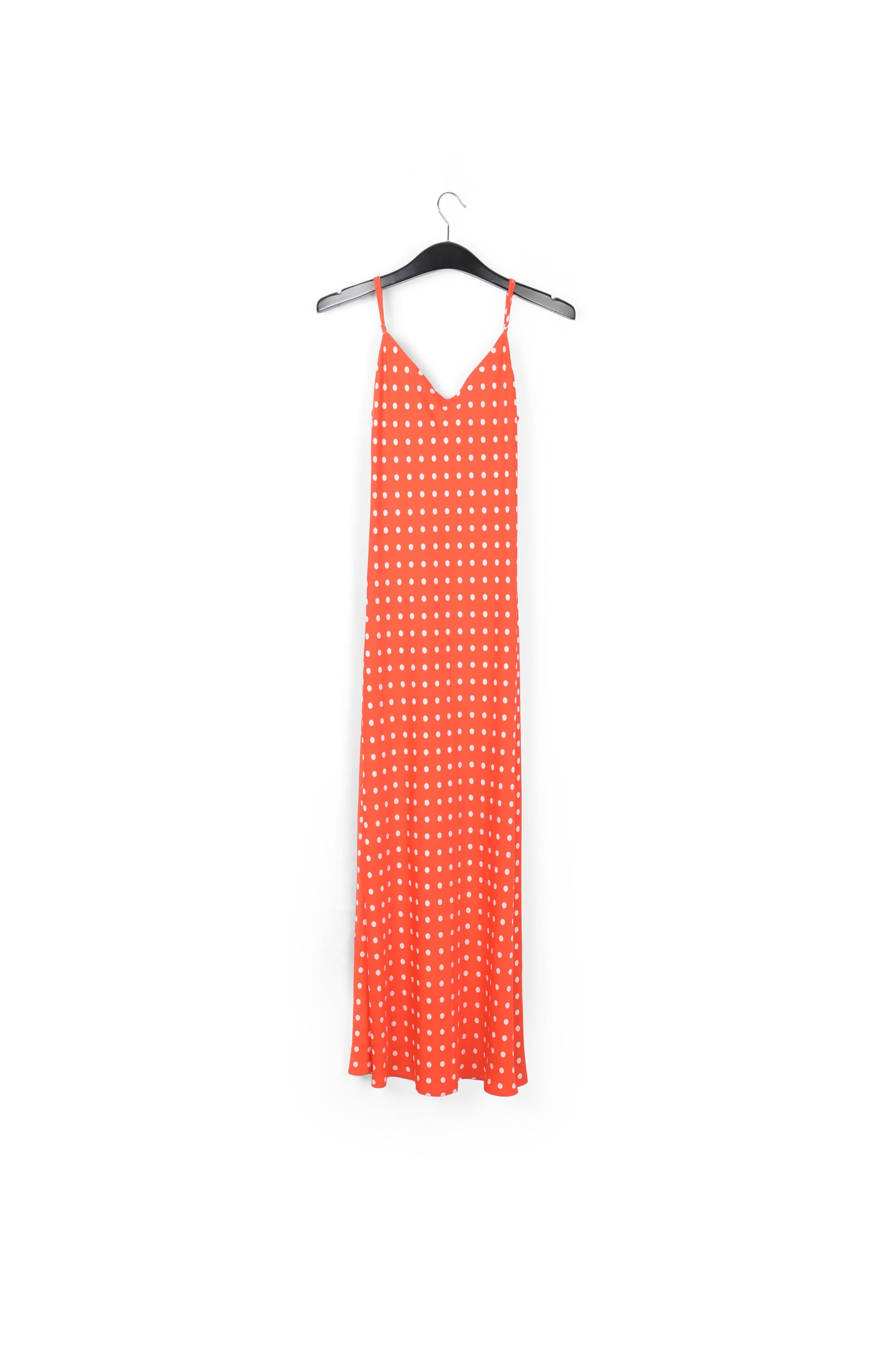 Red polka dot slip dress RE—SSENTIEL | Essentiel second hand