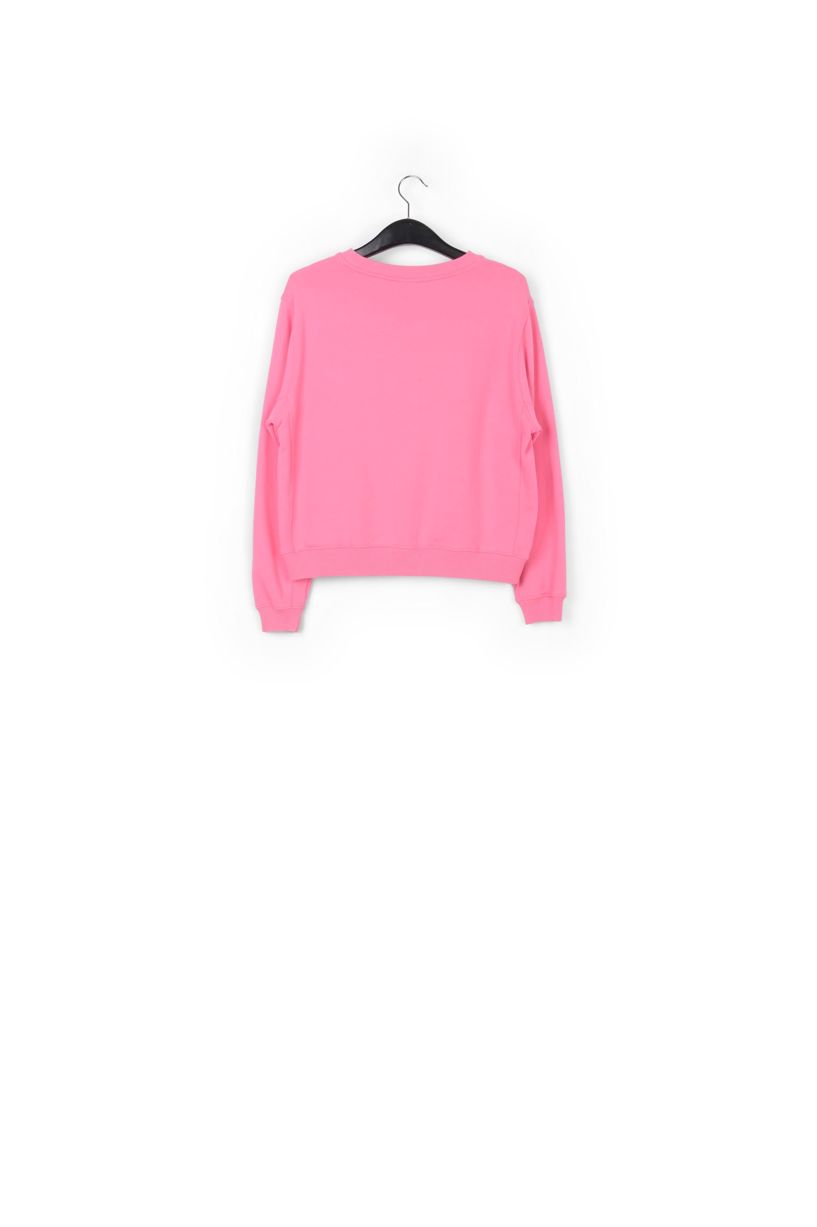 Roze sweater in biokatoenen jersey RE—SSENTIEL | Essentiel second hand