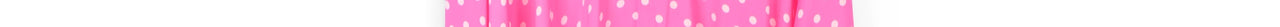 Neon pink polka dot midi skirt Faume - seconde main