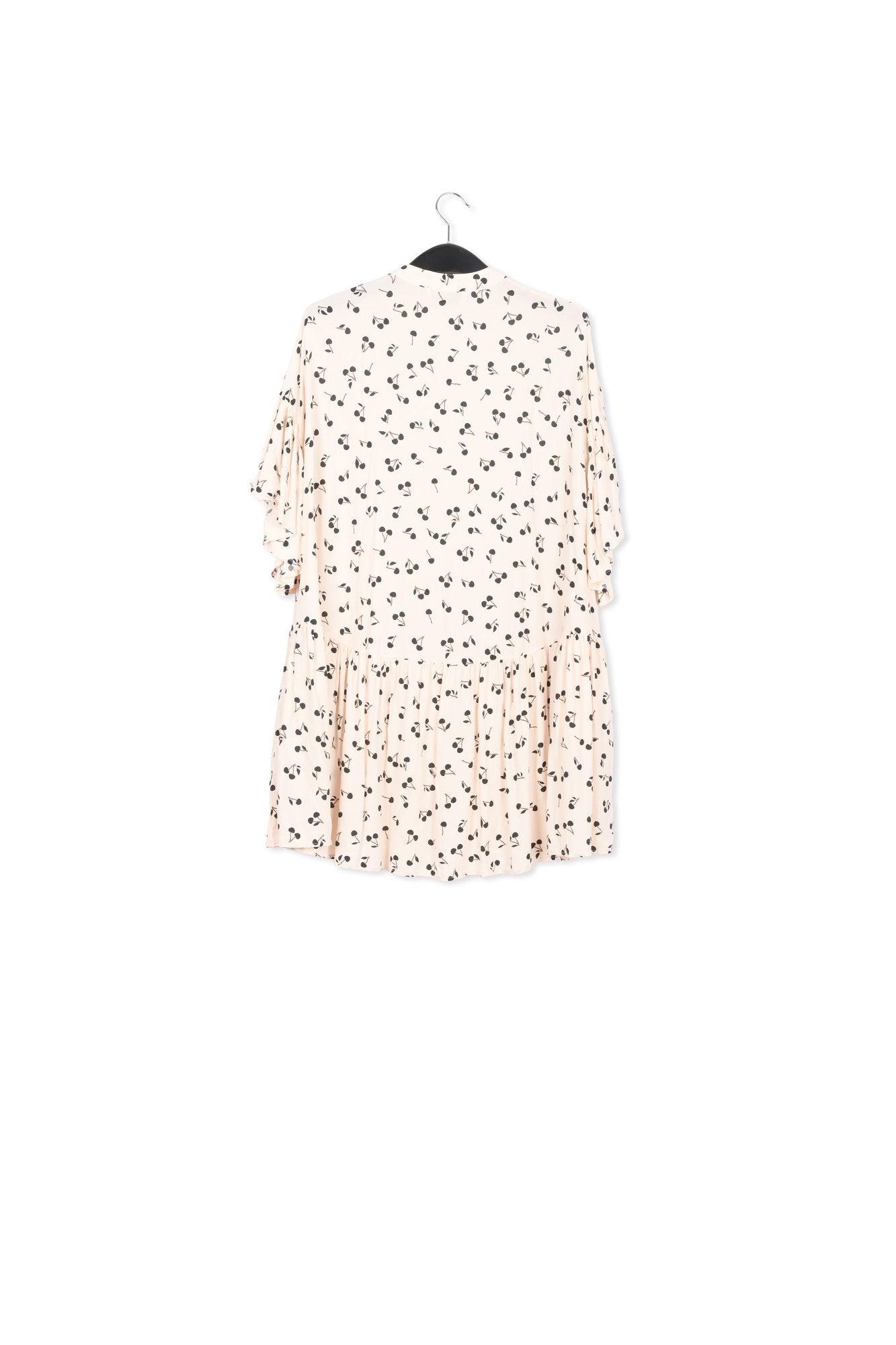 Mini robe blanc cassé à imprimé cerises RE—SSENTIEL | Essentiel second hand