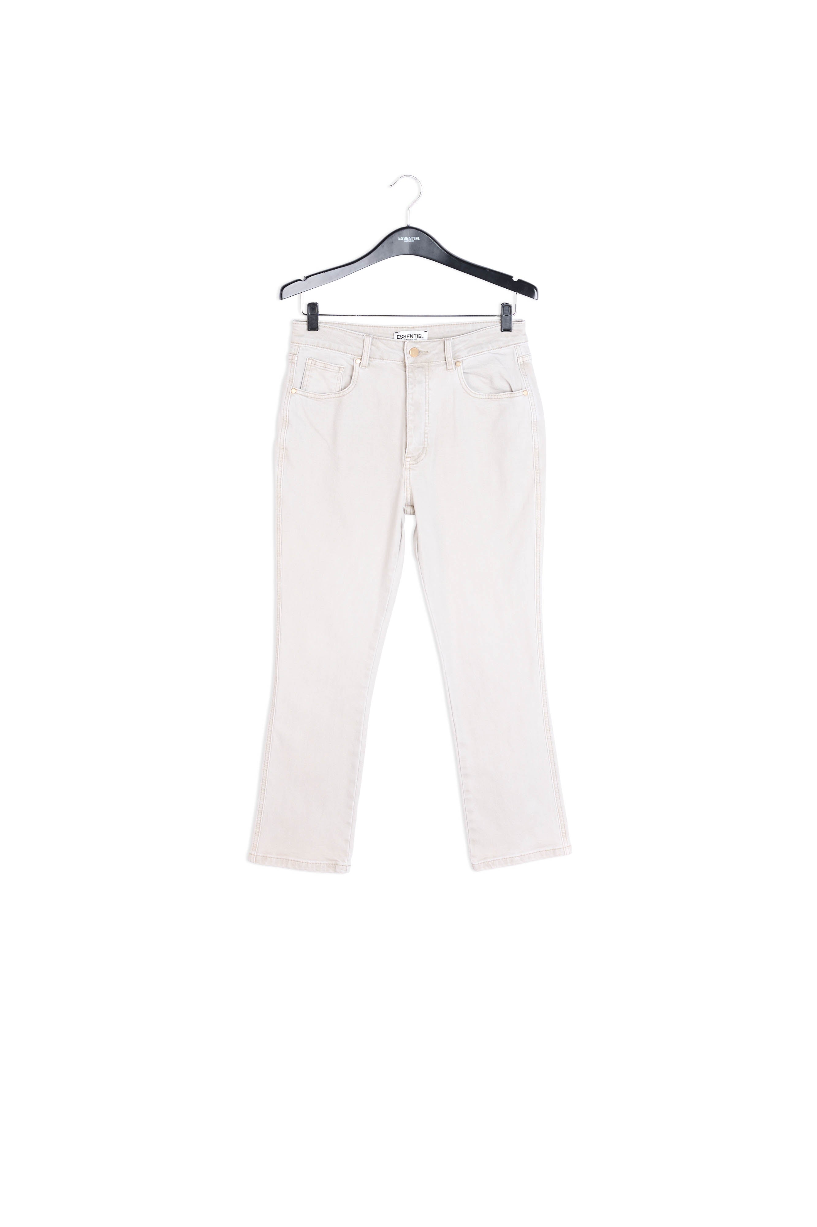 Beige straight-leg jeans RE—SSENTIEL | Essentiel second hand