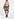 Peach lace-trimmed mini dress Faume - seconde main