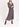 Robe maxi cache-cœur noire à imprimé floral Faume - seconde main