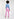 Pink high-waisted tailored pants Faume - seconde main