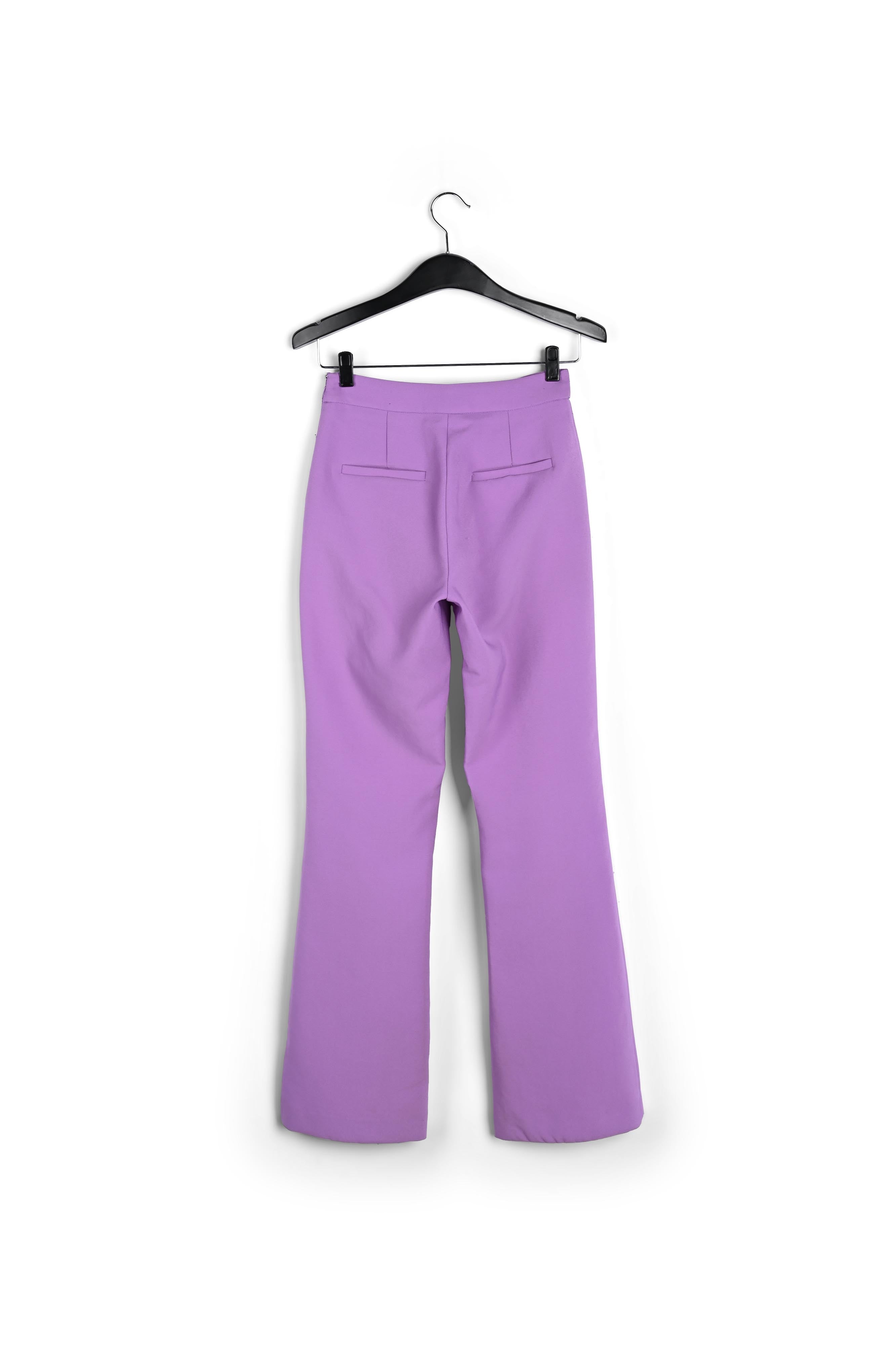 Paarse klassieke broek RE—SSENTIEL | Essentiel second hand