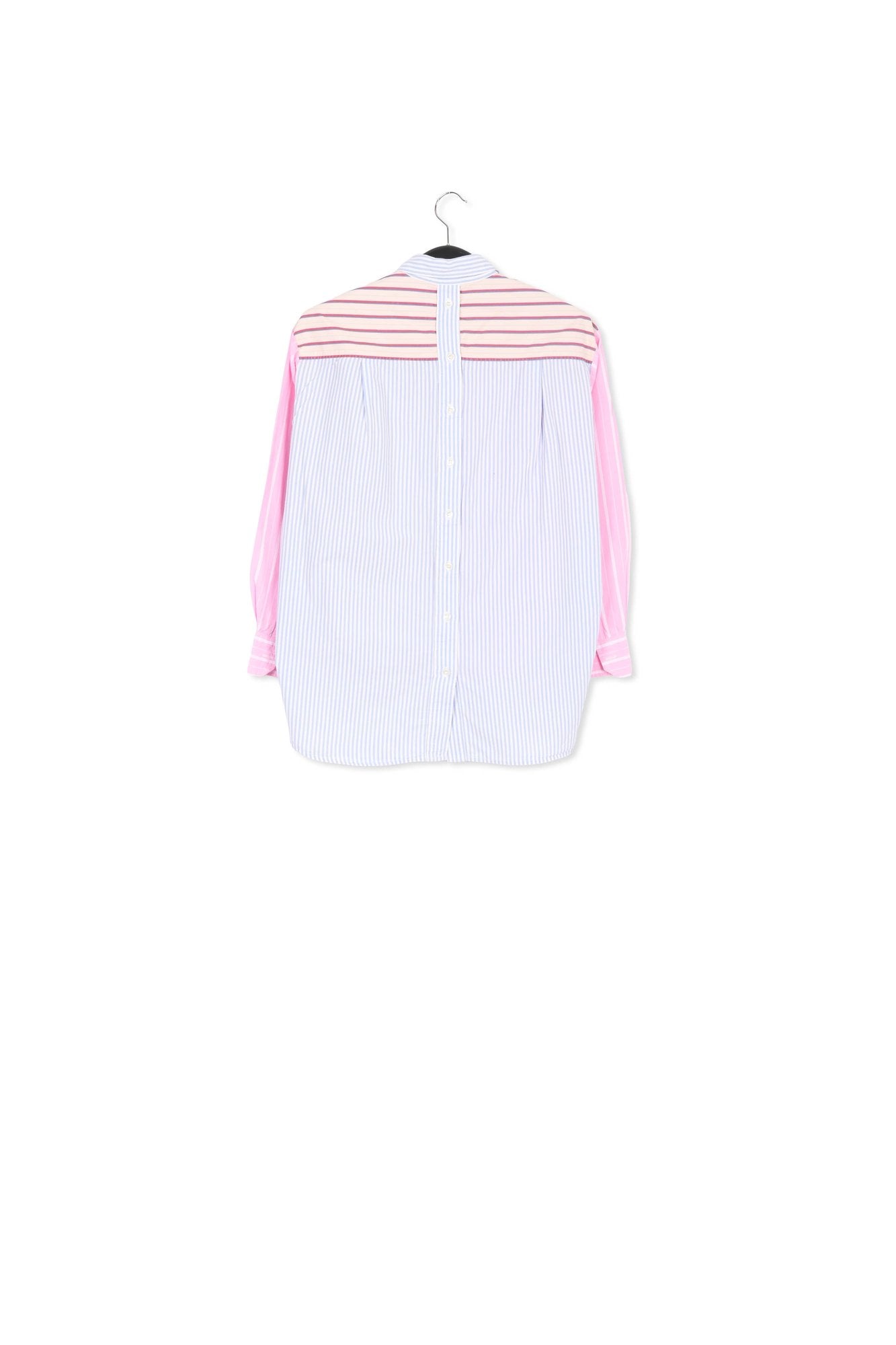 Multicolor striped cotton shirt RE—SSENTIEL | Essentiel second hand