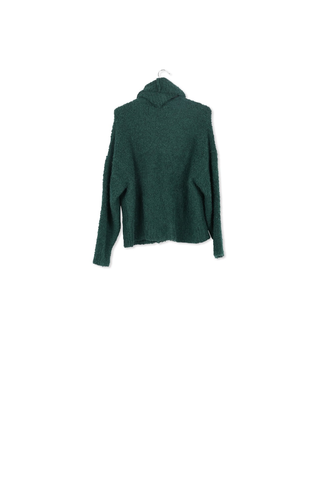 Pull vert foncé à  col amovible RE—SSENTIEL | Essentiel second hand