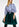 Blauw en wit gestreept hemd met stras Faume - seconde main