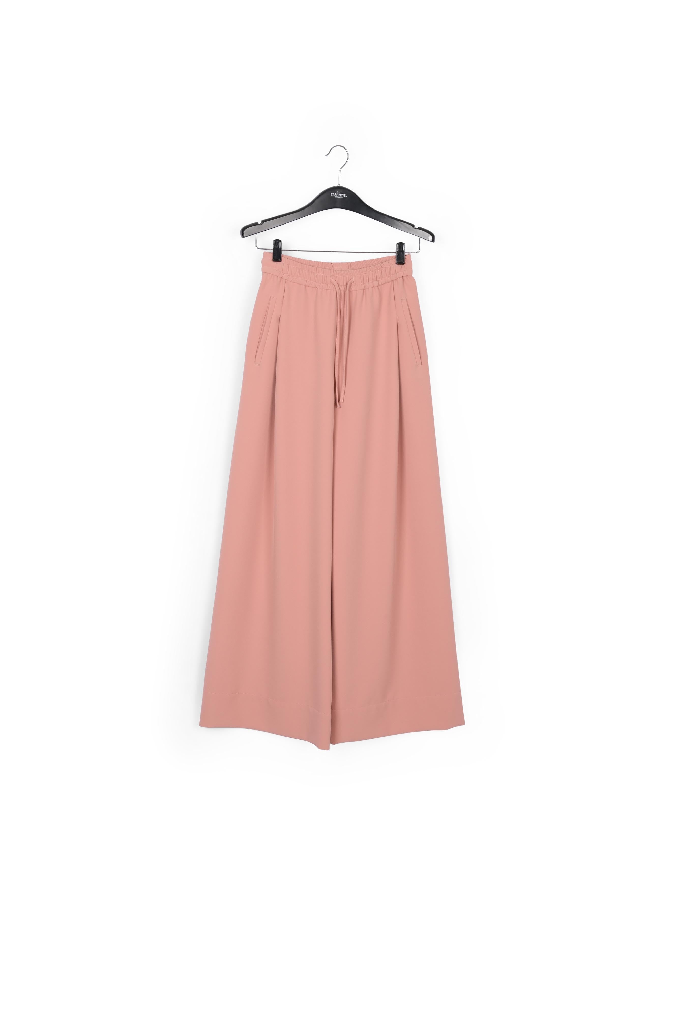 Vintage pink wide-leg pants RE—SSENTIEL | Essentiel second hand