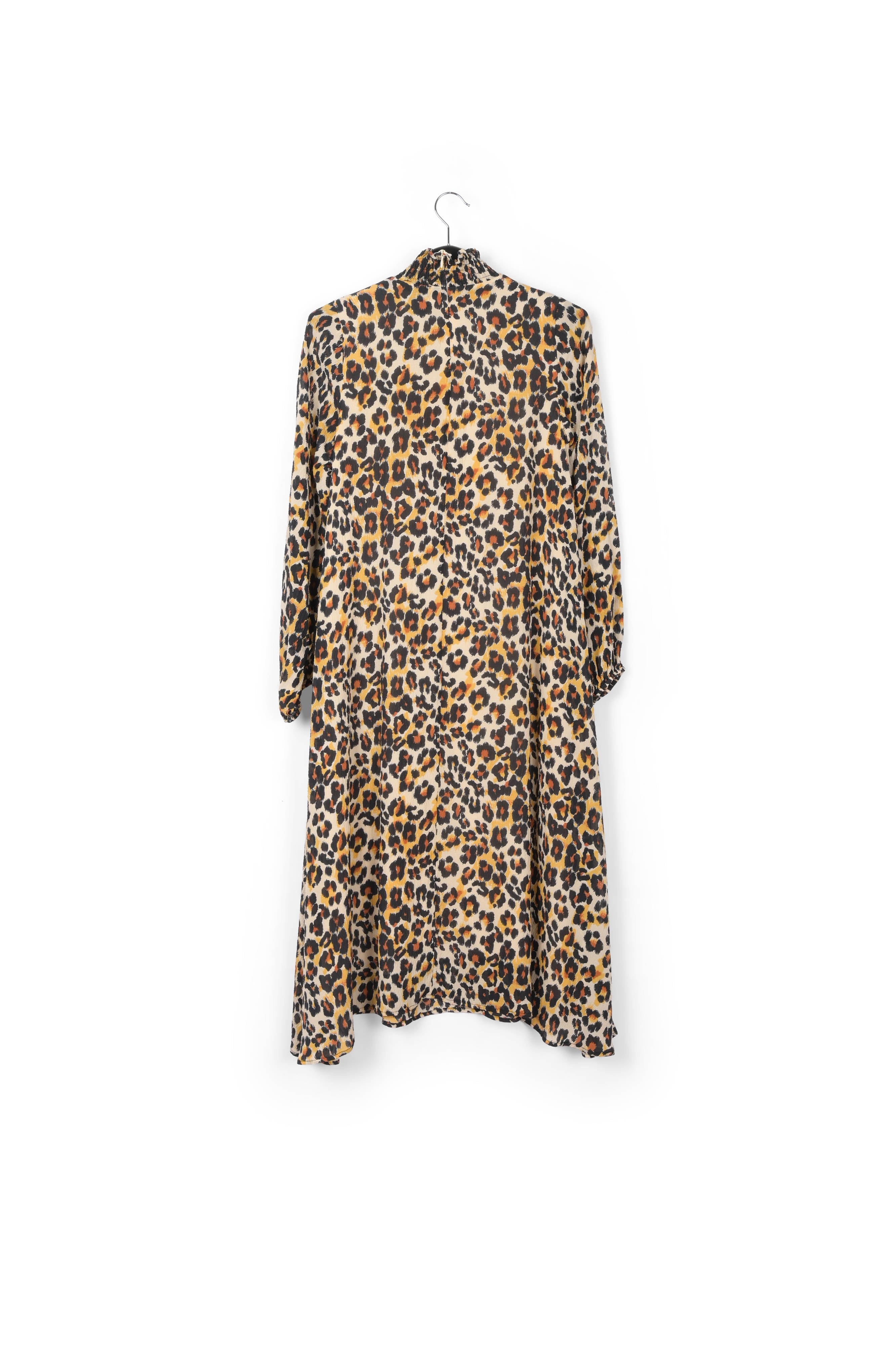 Leopard-print midi-length dress RE—SSENTIEL | Essentiel second hand