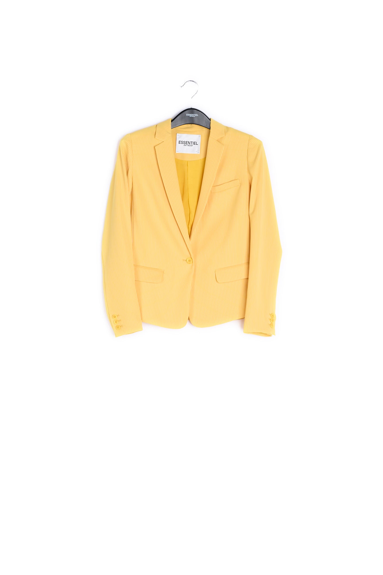 Veste jaune à rayures RE—SSENTIEL | Essentiel second hand