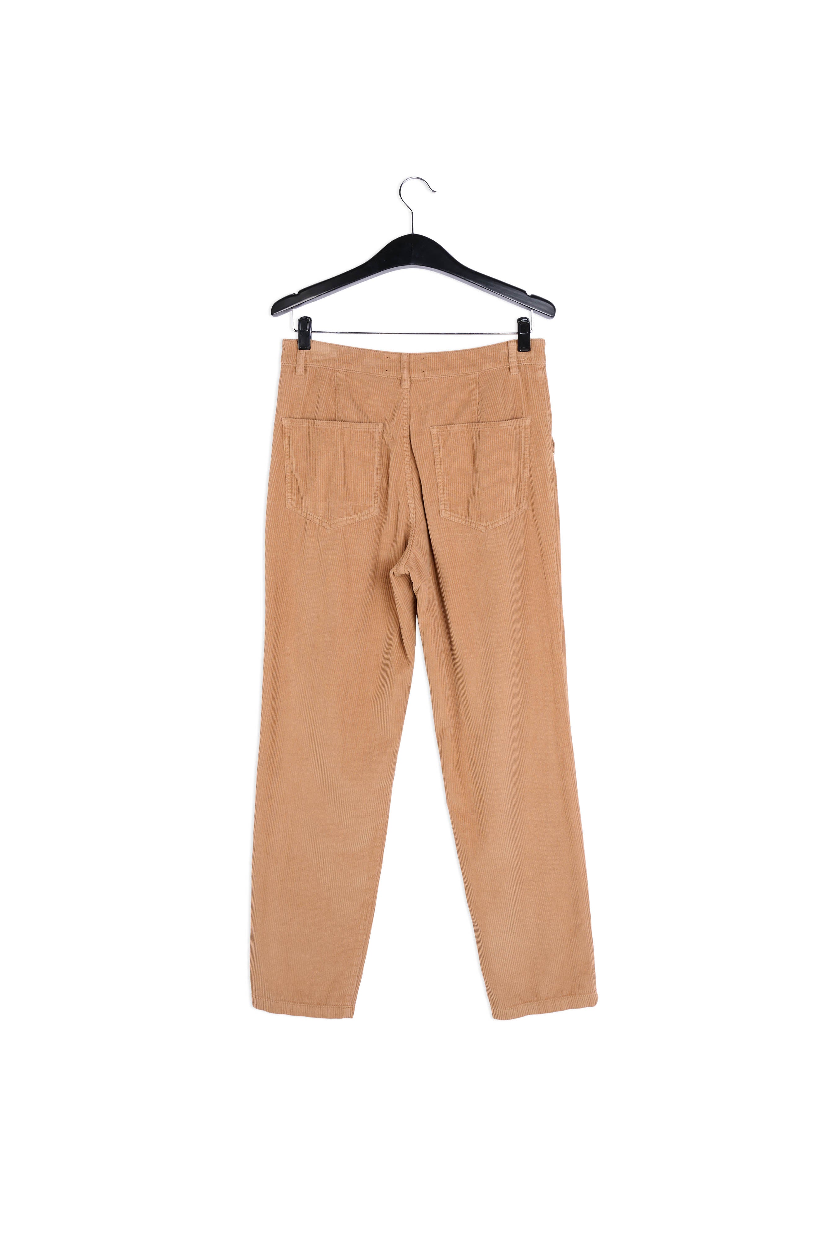 Pantalon en velours camel RE—SSENTIEL | Essentiel second hand
