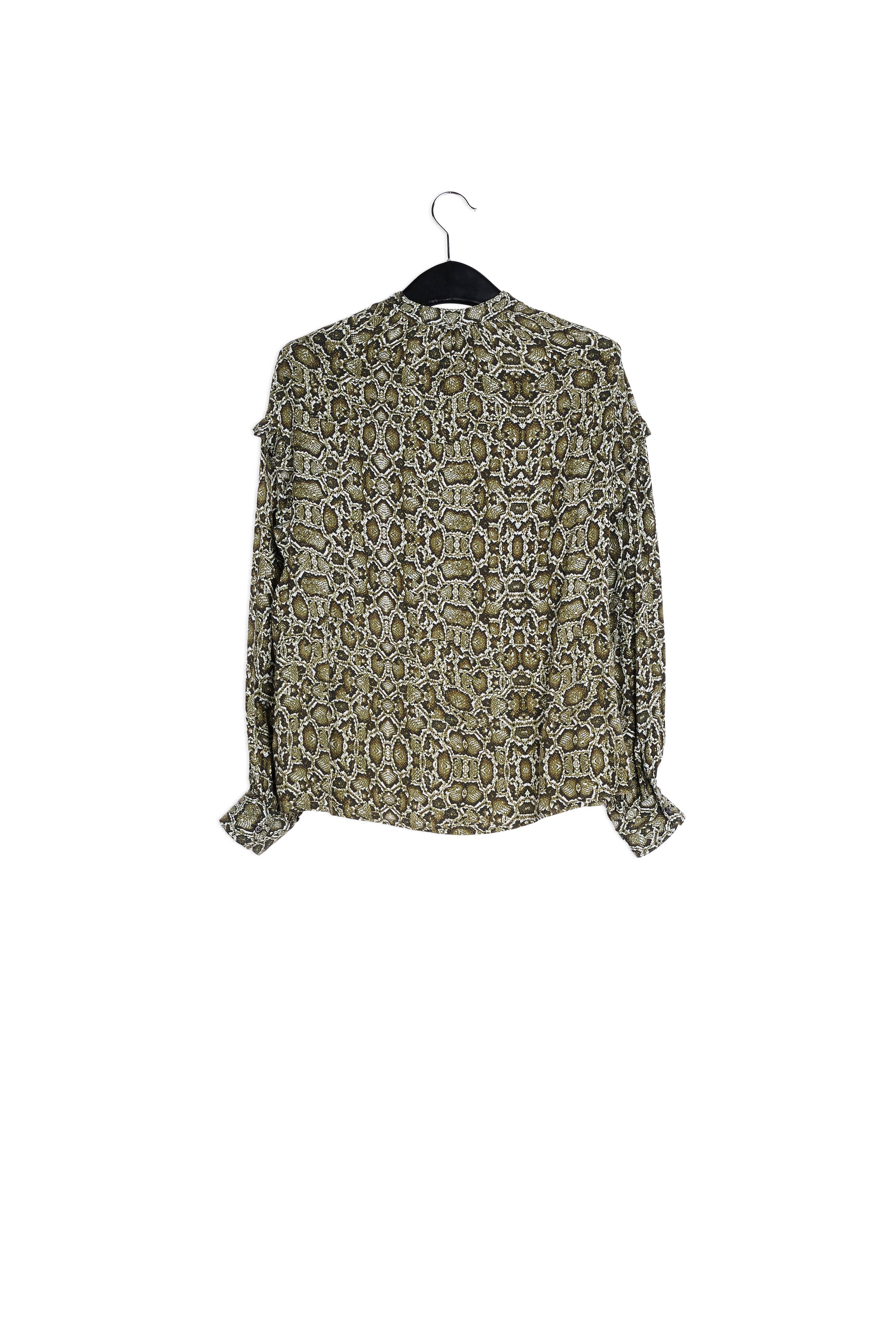 Oversized frilled shirt RE—SSENTIEL | Essentiel second hand