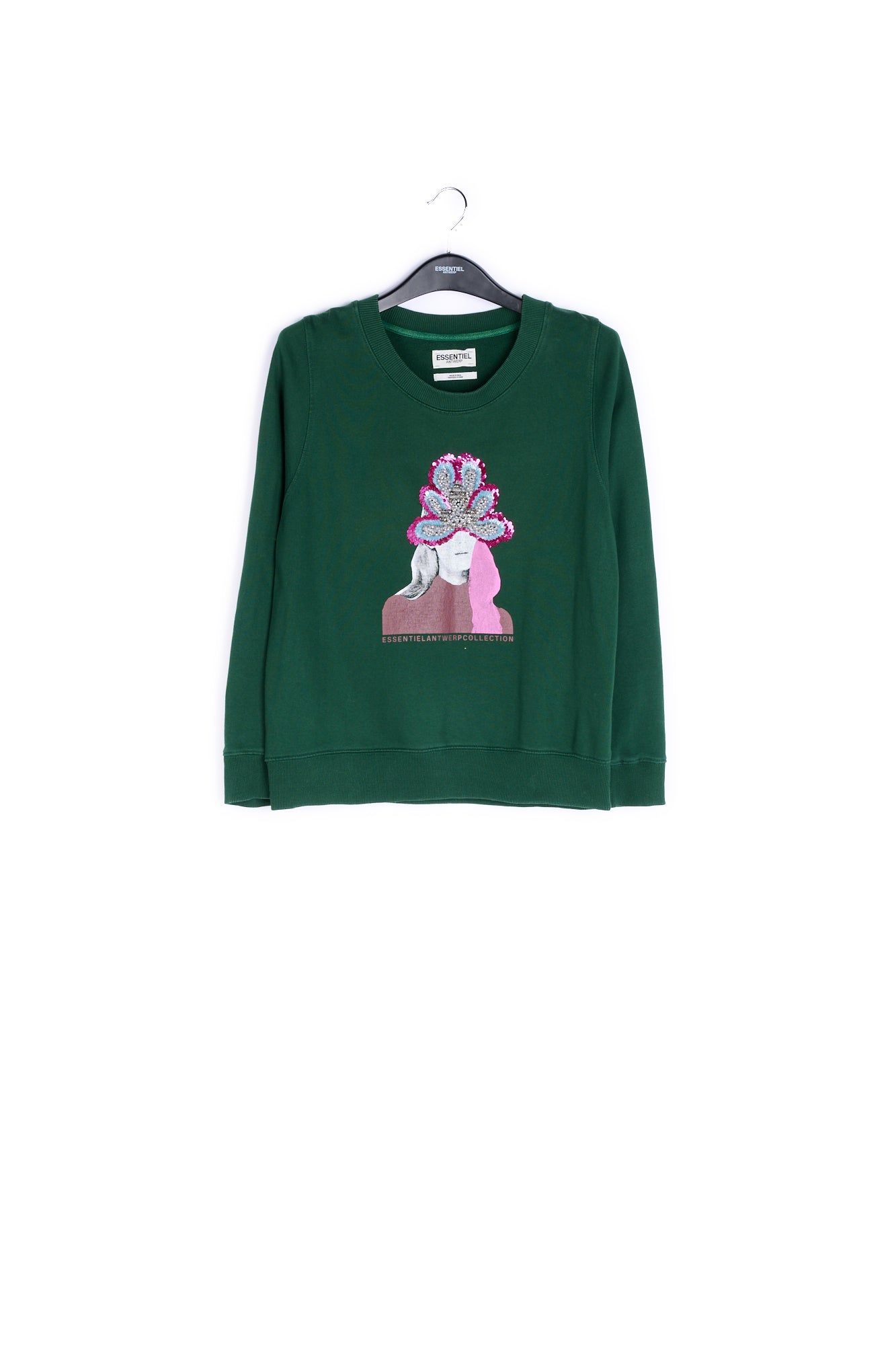 Sequins embo sweater RE—SSENTIEL | Essentiel second hand