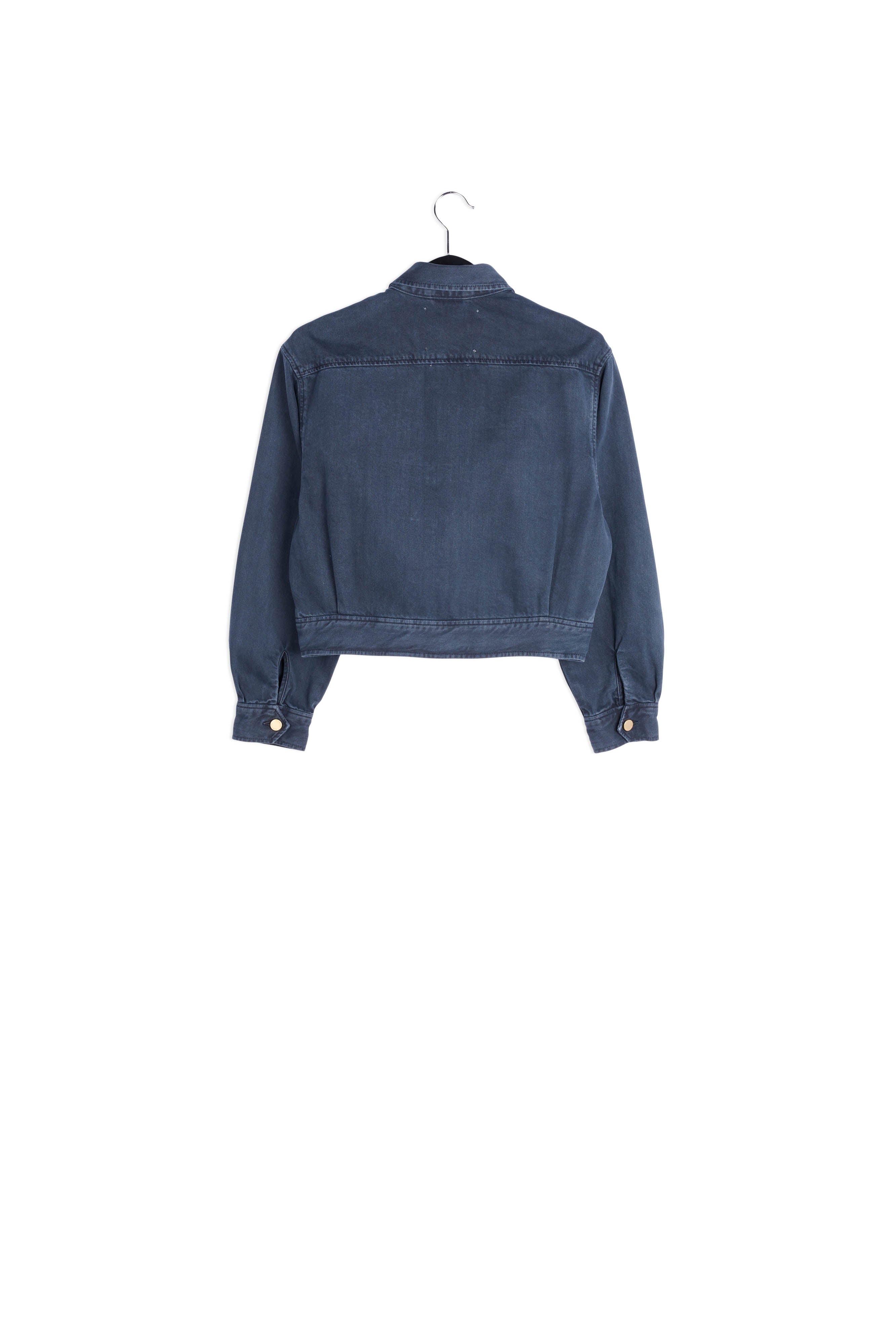 Black denim jacket RE—SSENTIEL | Essentiel second hand