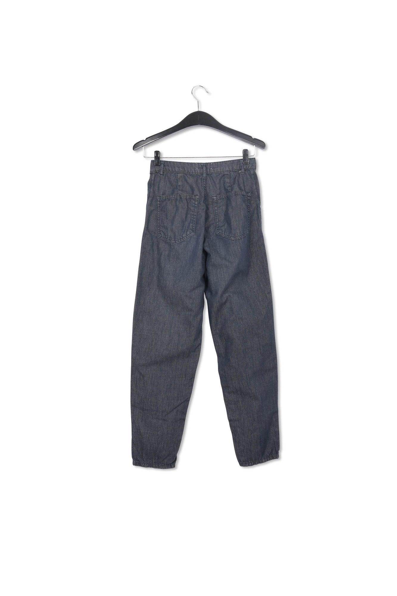 Dark blue loose-fit denim pants RE—SSENTIEL | Essentiel second hand