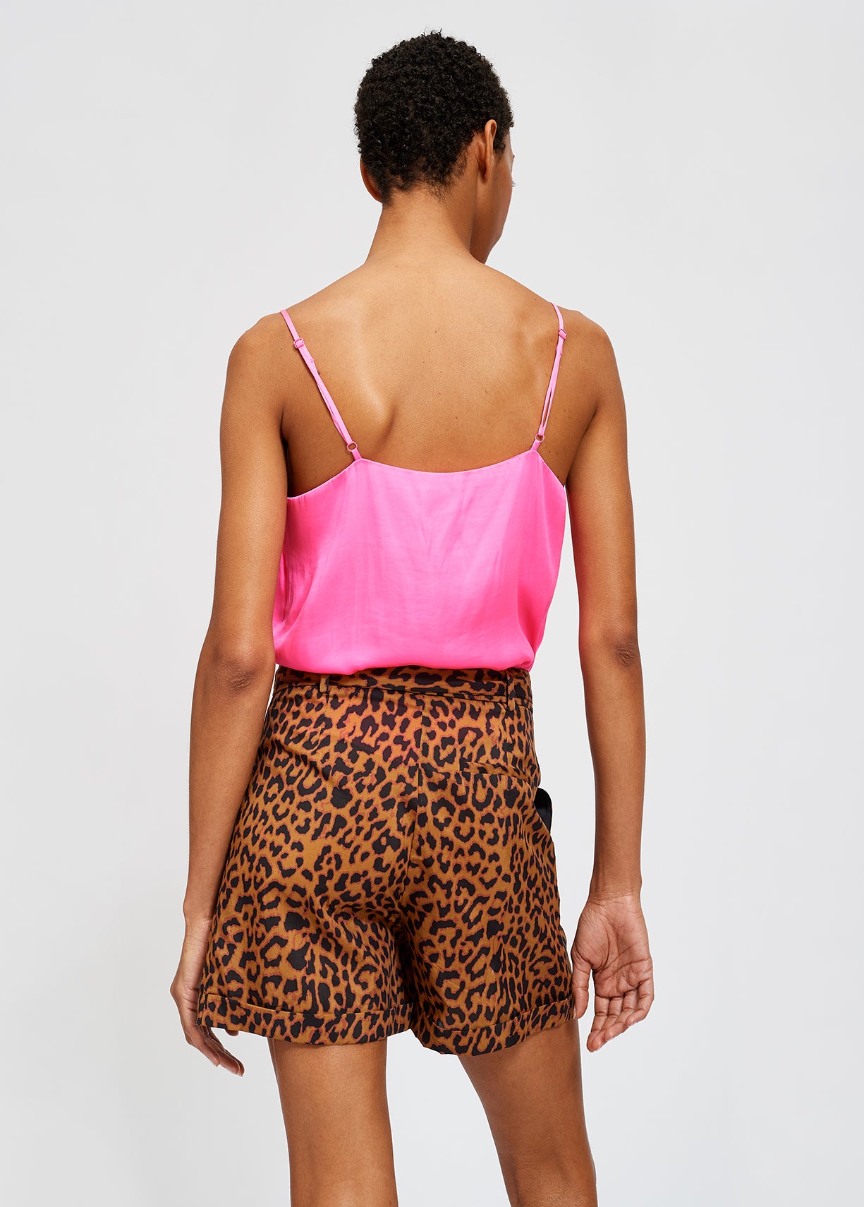 Leopard print shorts RE—SSENTIEL | Essentiel second hand