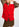 Cardigan sans manches en mohair mélangé rouge Faume - seconde main