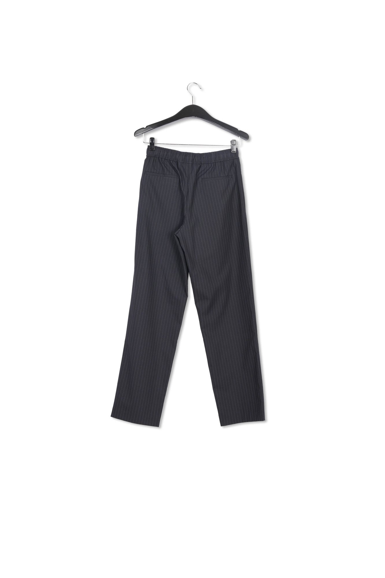 Dark blue pinstriped pants RE—SSENTIEL | Essentiel second hand