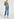 Zarmadillo straight blue denim Faume - seconde main
