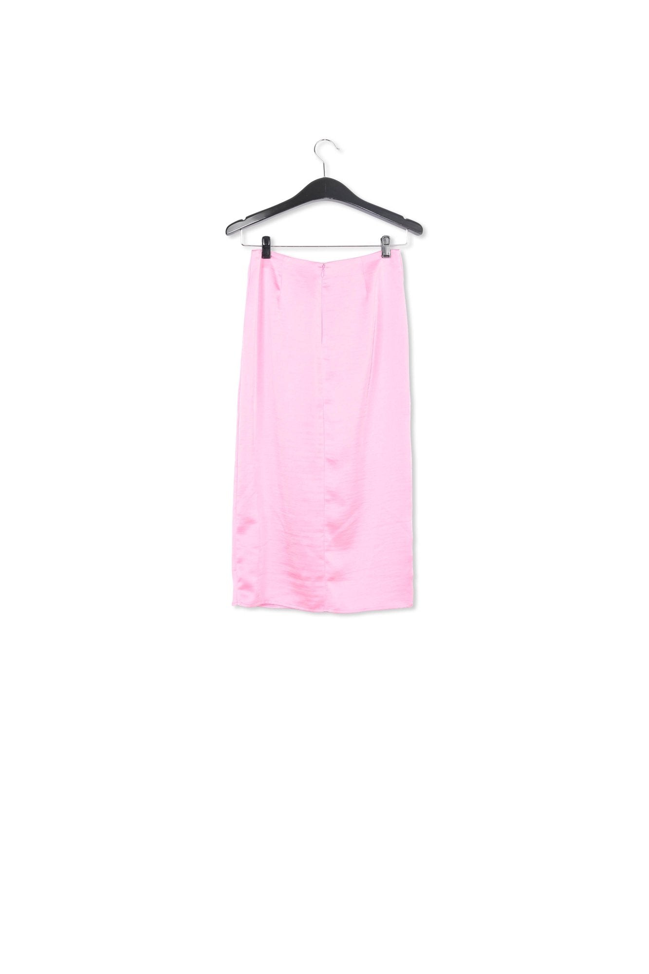Pink gathered midi skirt RE—SSENTIEL | Essentiel second hand