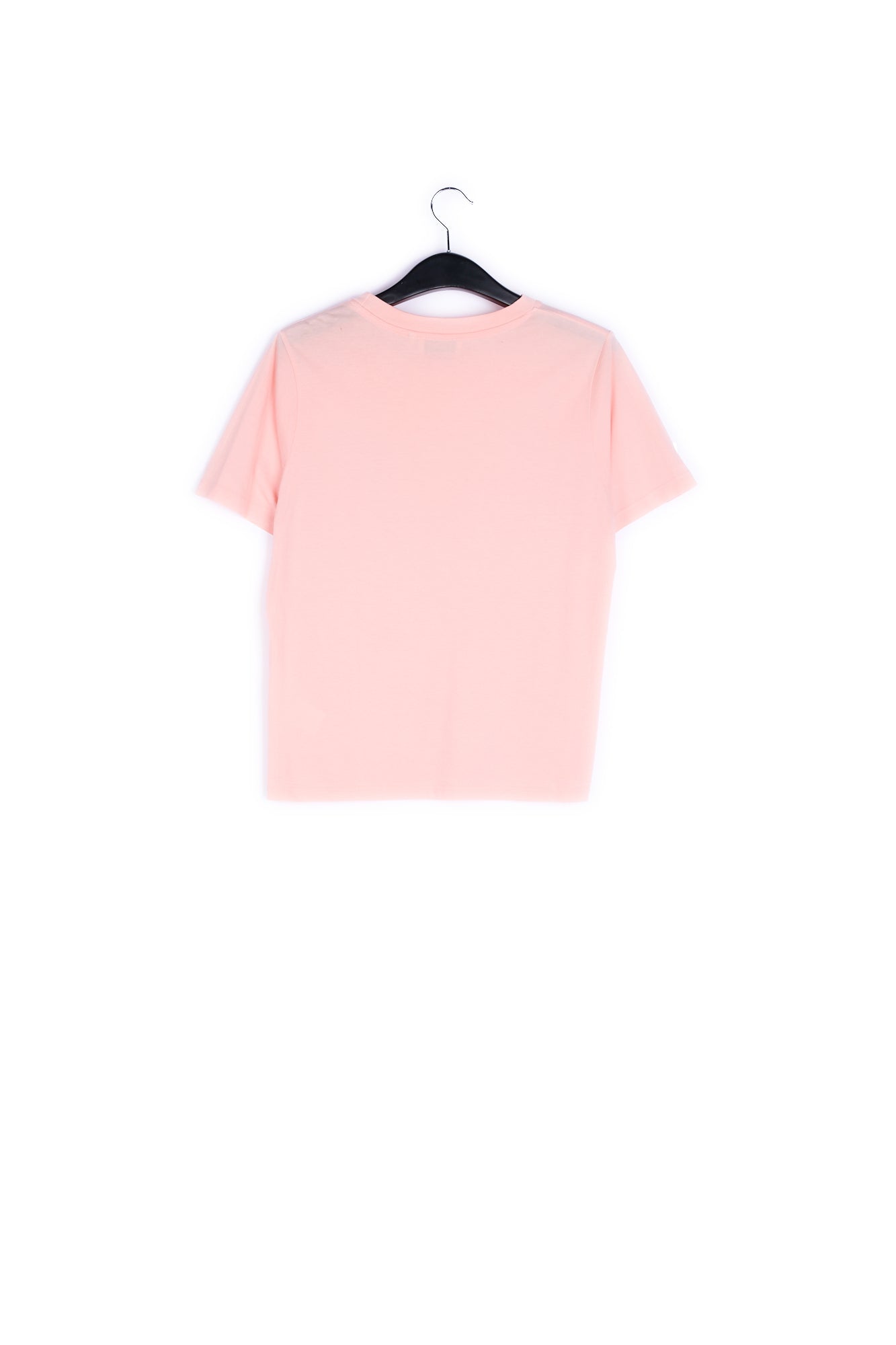 Light pink cotton toucan embroidered t-shirt RE—SSENTIEL | Essentiel second hand
