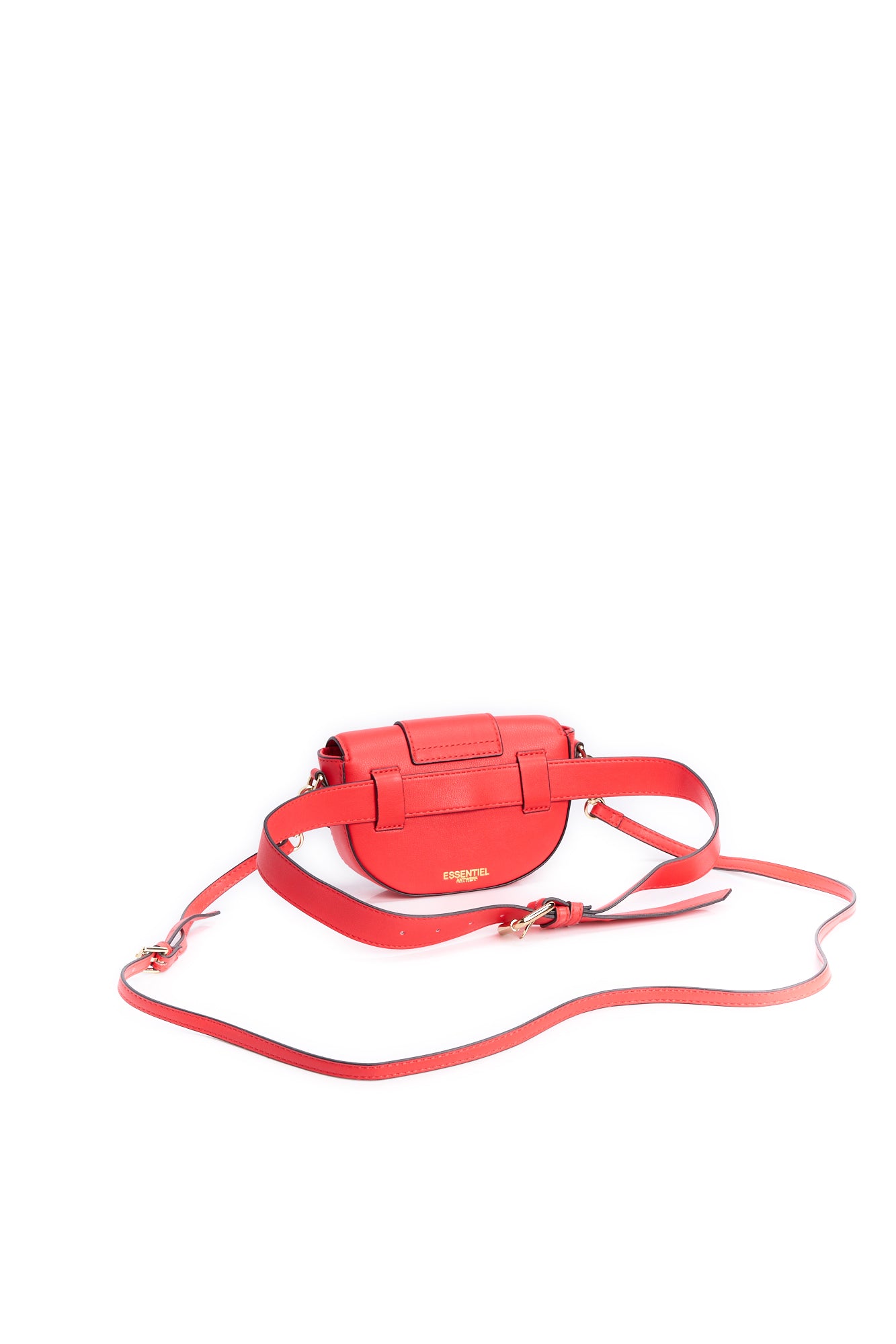 Pink belt bag with red lips RE—SSENTIEL | Essentiel second hand