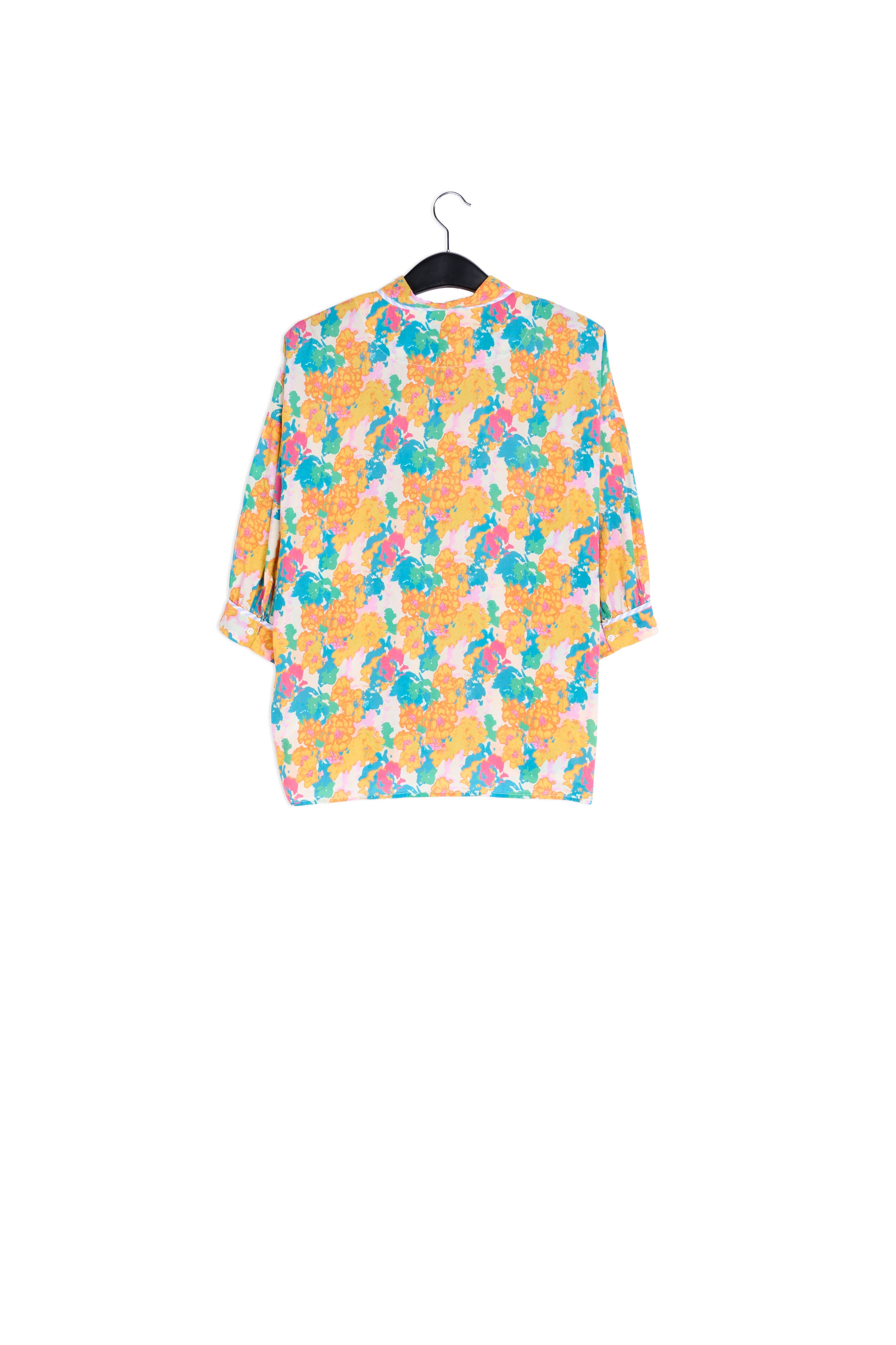 Multicolored floral-print blouse RE—SSENTIEL | Essentiel second hand