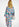 Robe midi à imprimé fleuri rose clair, bleu et pourpre Faume - seconde main