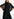 Black and off-white dotted maxi skirt Faume - seconde main