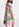 Mini robe multicolore à volants Faume - seconde main