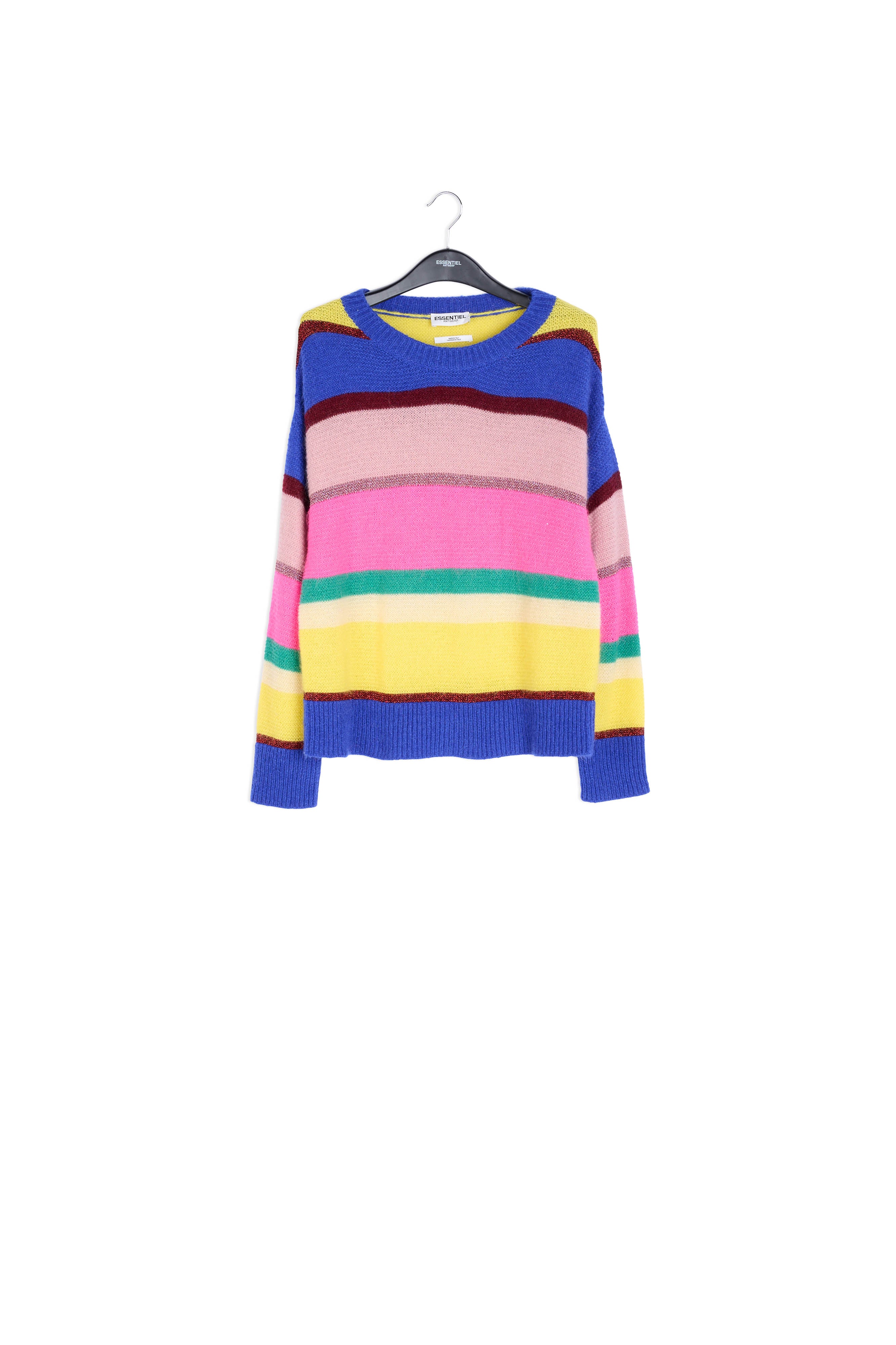 Striped soft sweater RE—SSENTIEL | Essentiel second hand