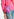 Neon pink fine-knit cardigan Faume - seconde main