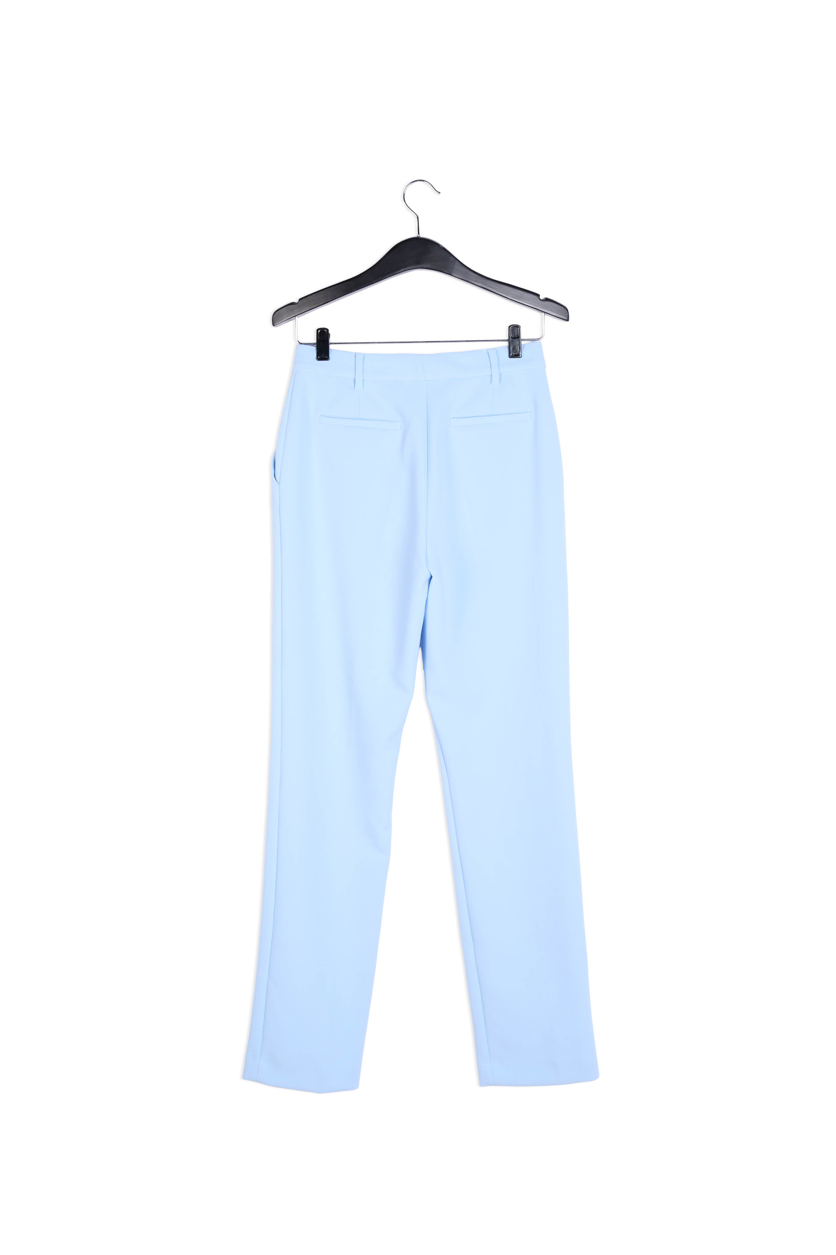 Hemelsblauwe broek met rechte pijpen RE—SSENTIEL | Essentiel second hand