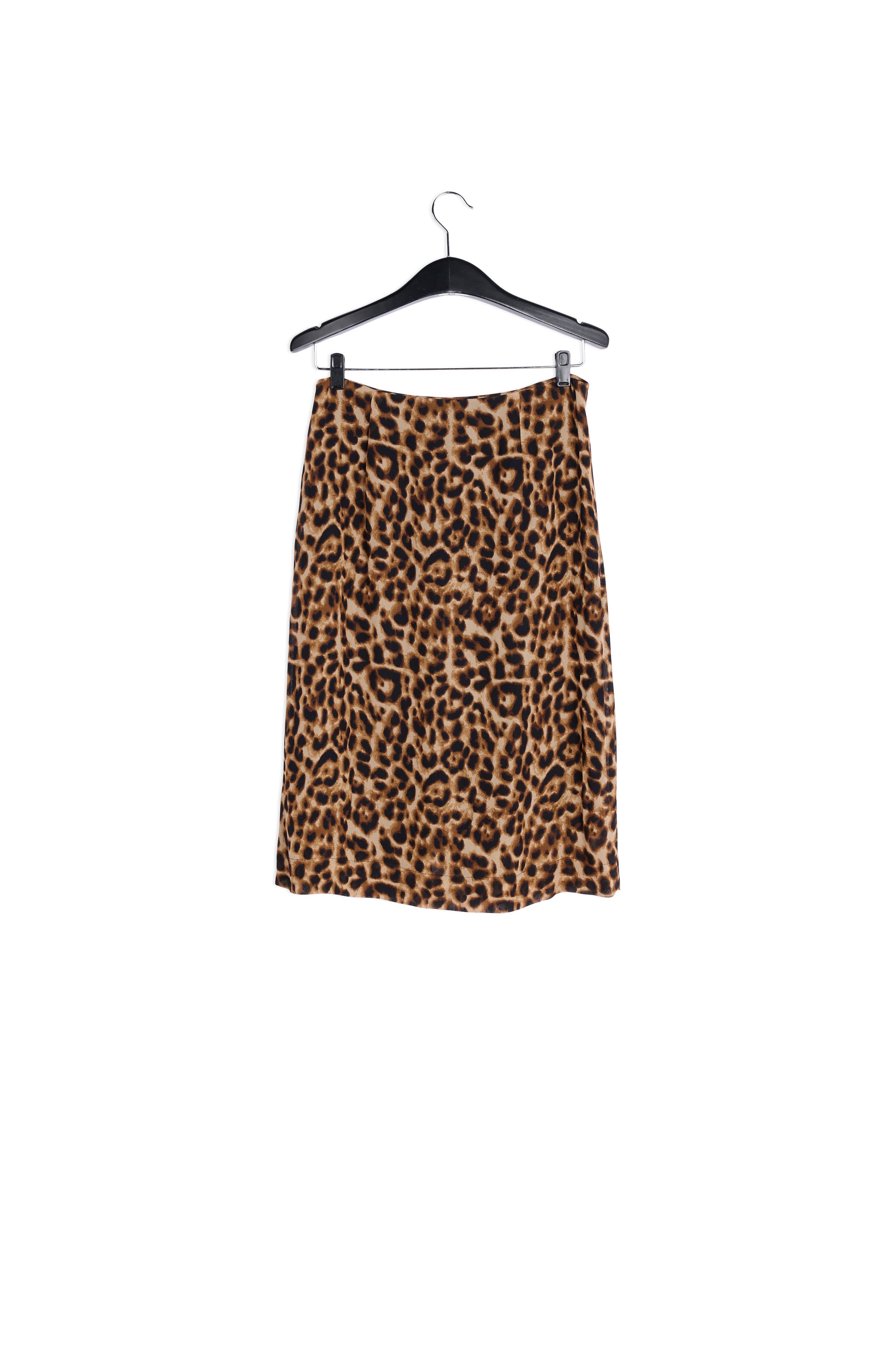 Leopard print midi skirt RE—SSENTIEL | Essentiel second hand