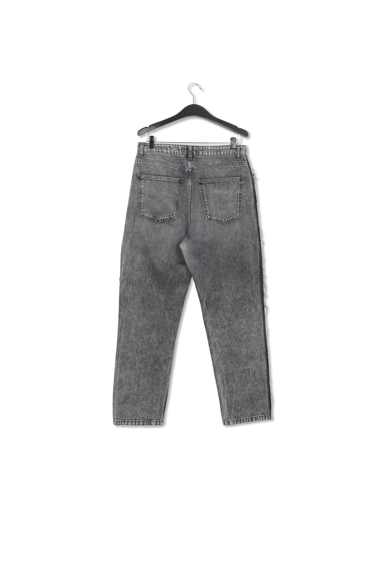 Dark grey straight leg jeans RE—SSENTIEL | Essentiel second hand