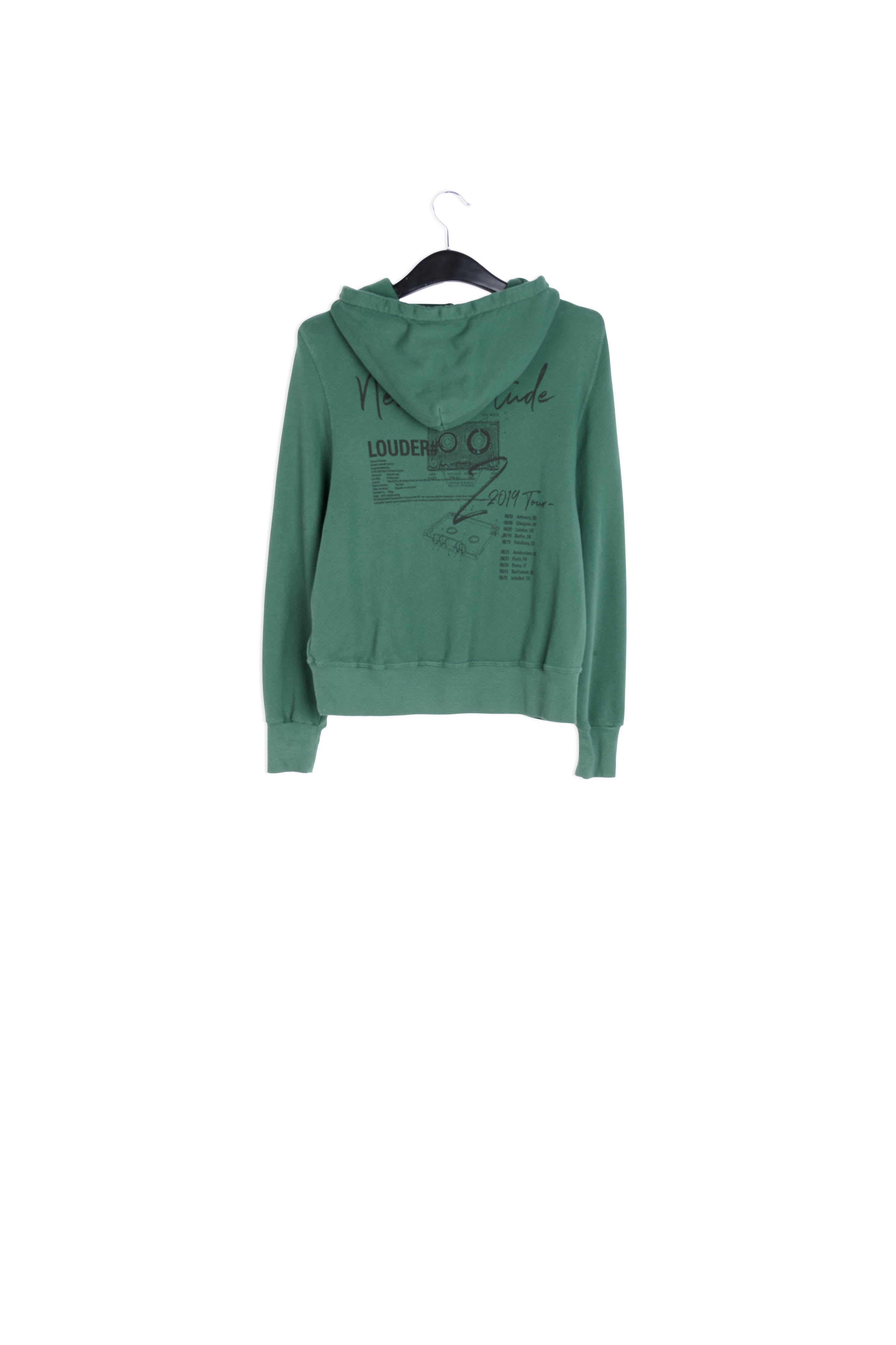 Printed crop hoodie RE—SSENTIEL | Essentiel second hand