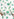 White shirt dress with blue and green floral print Faume - seconde main