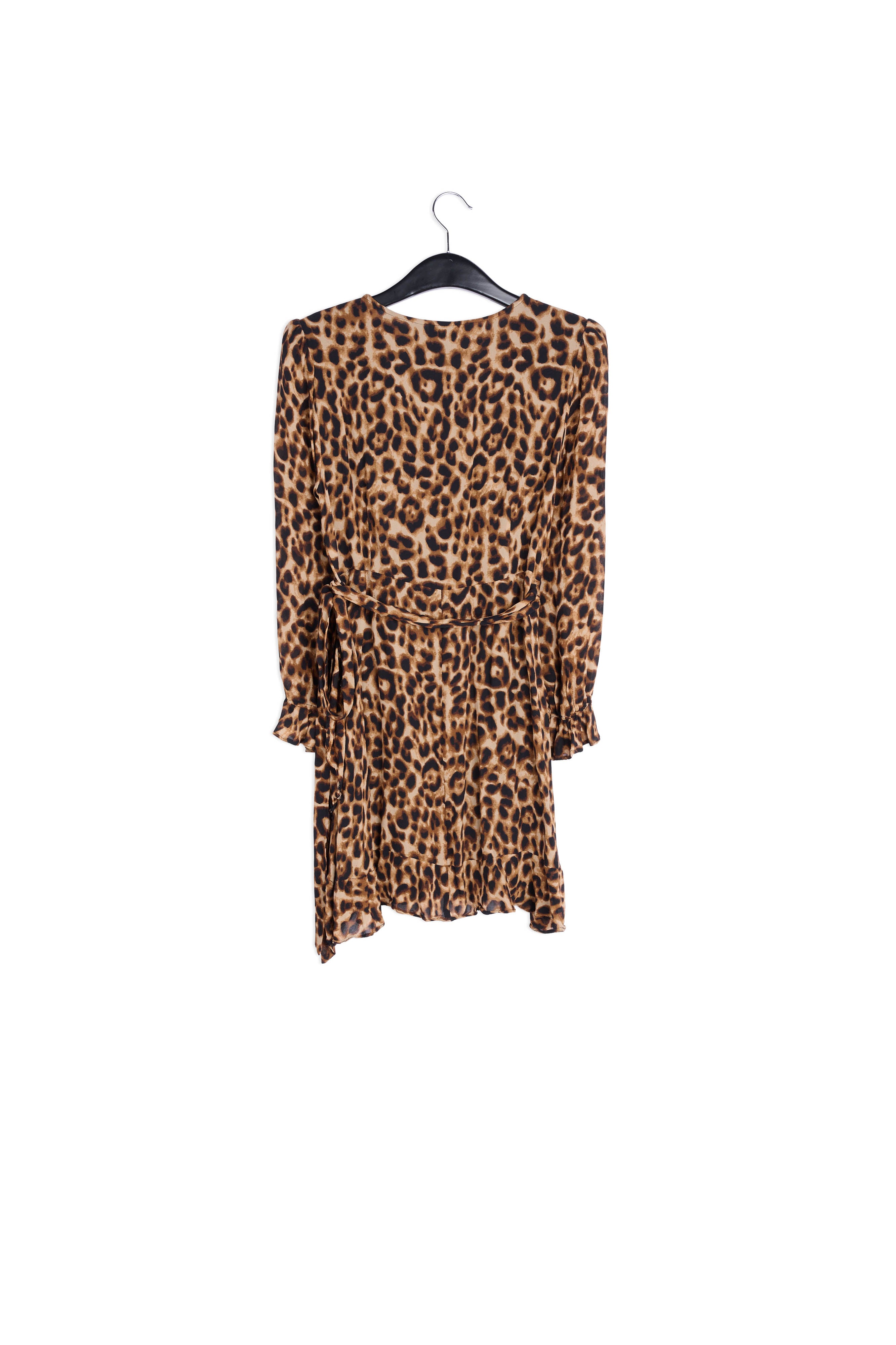 Wrap dress with leopard print RE—SSENTIEL | Essentiel second hand