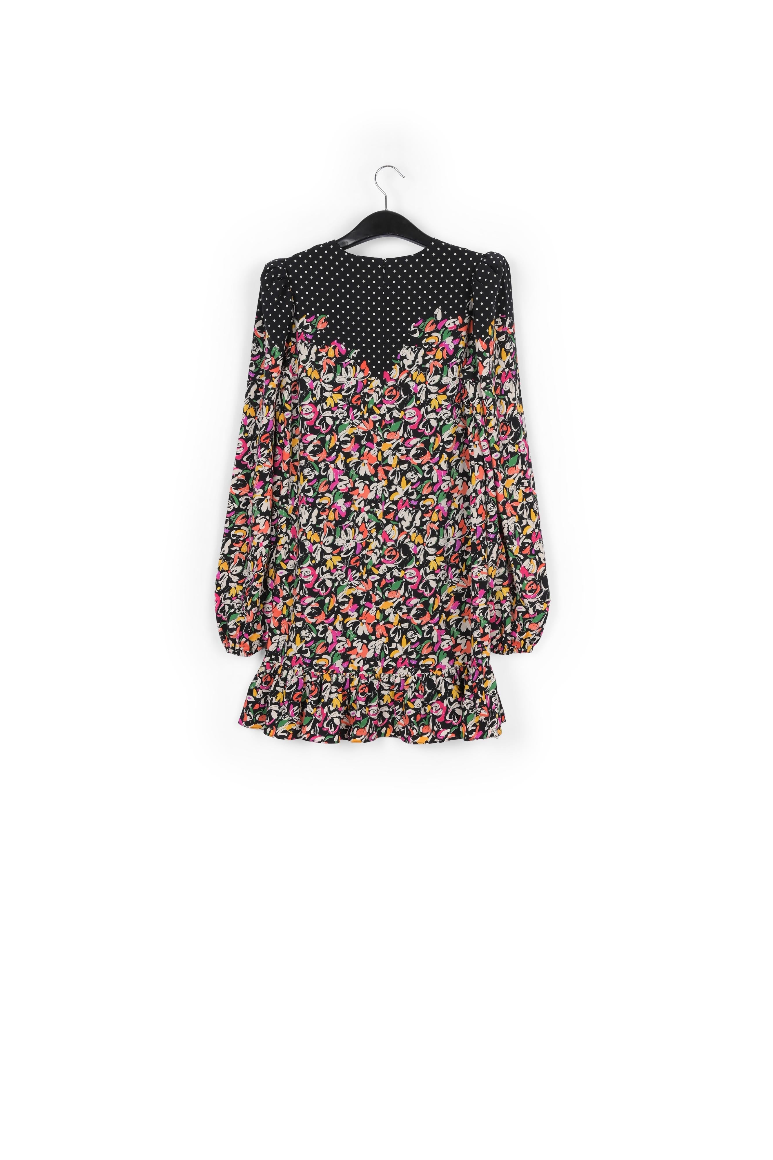 Colorful floral and polka-dot mixed-print dress RE—SSENTIEL | Essentiel second hand