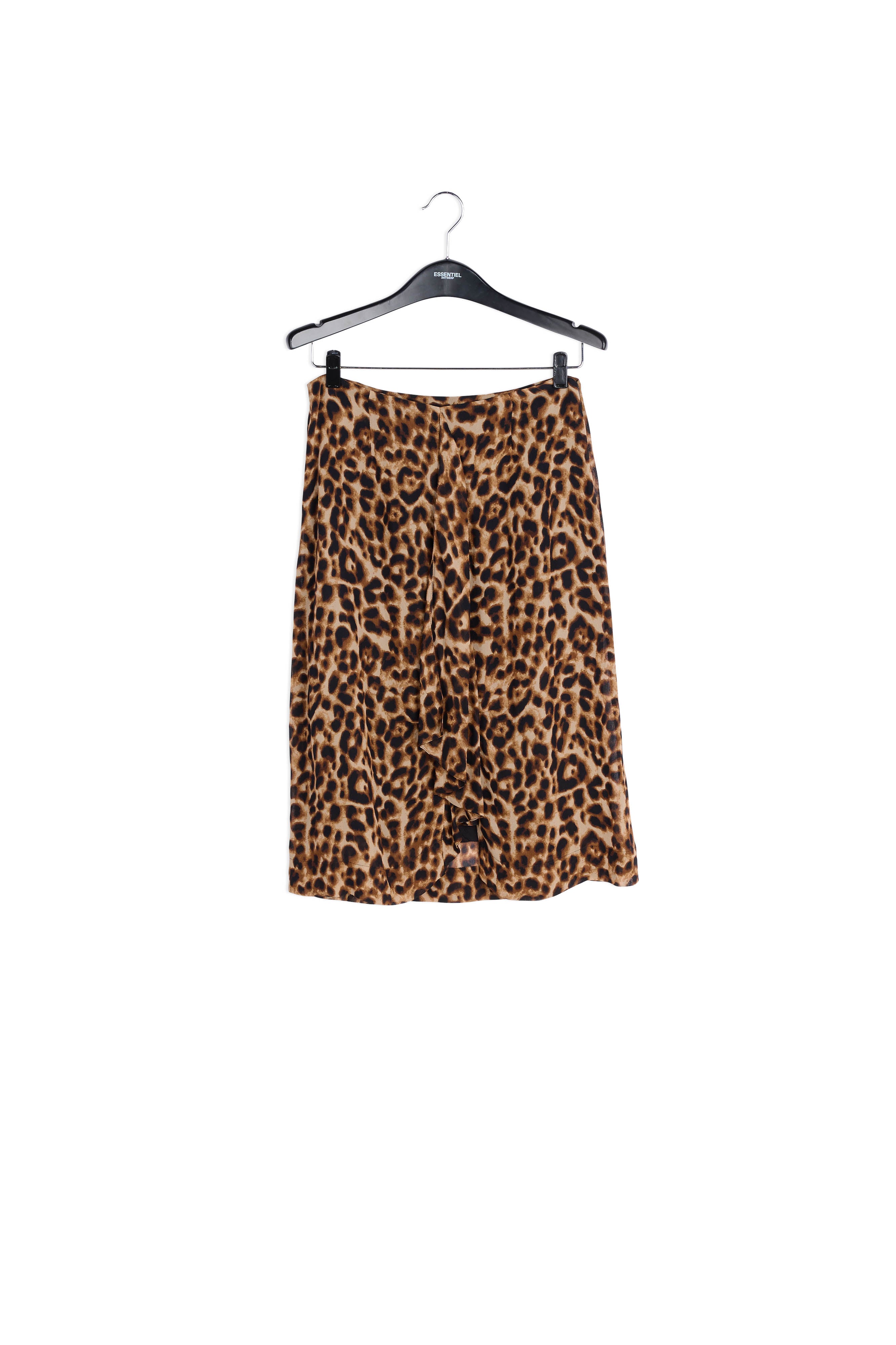 Leopard print midi skirt RE—SSENTIEL | Essentiel second hand