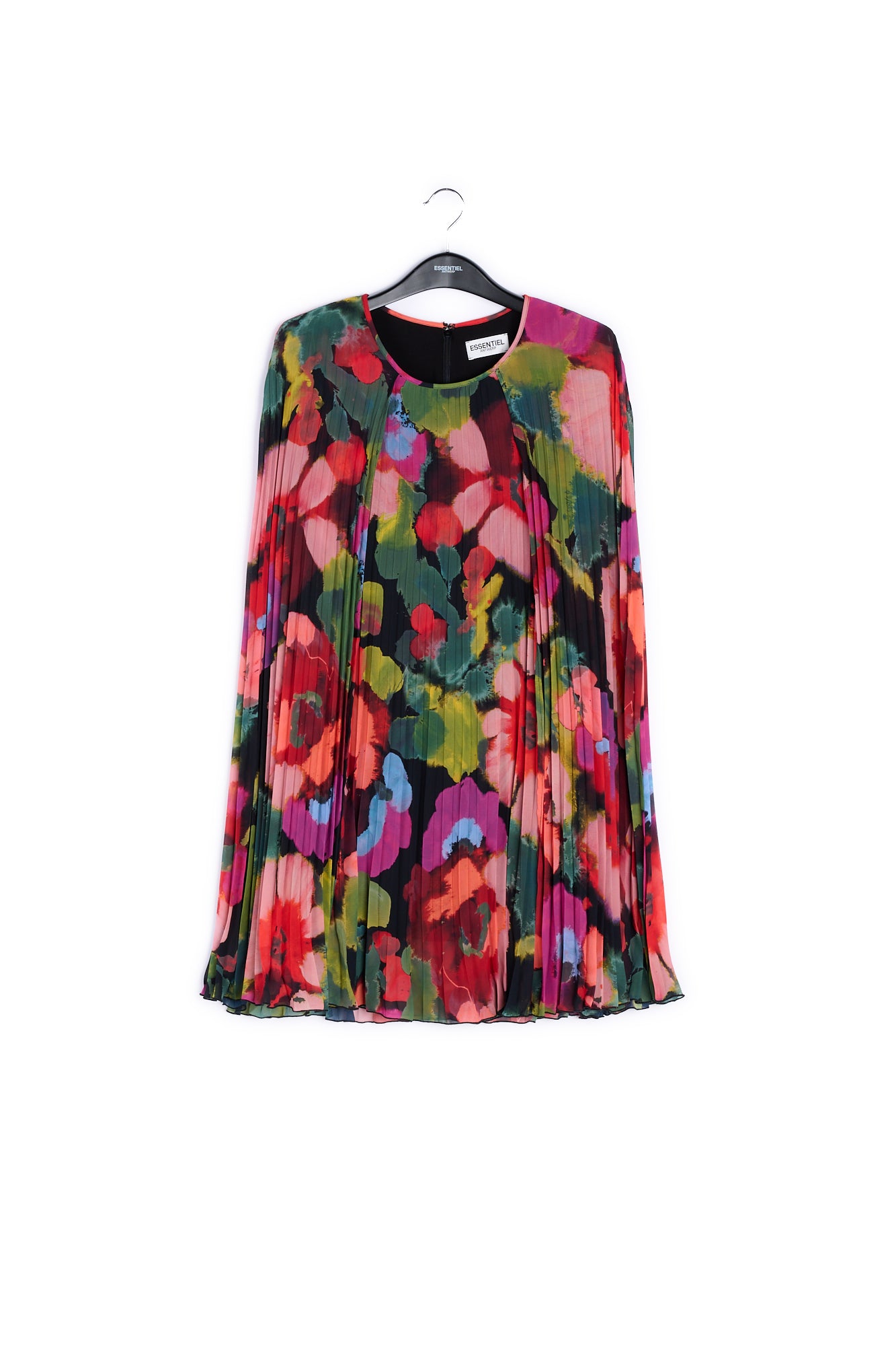 Assemble plissé cape dress RE—SSENTIEL | Essentiel second hand