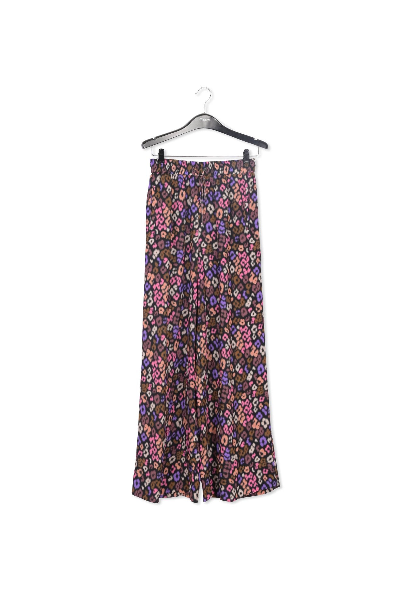 Pantalon large à  imprimé léopard RE—SSENTIEL | Essentiel second hand