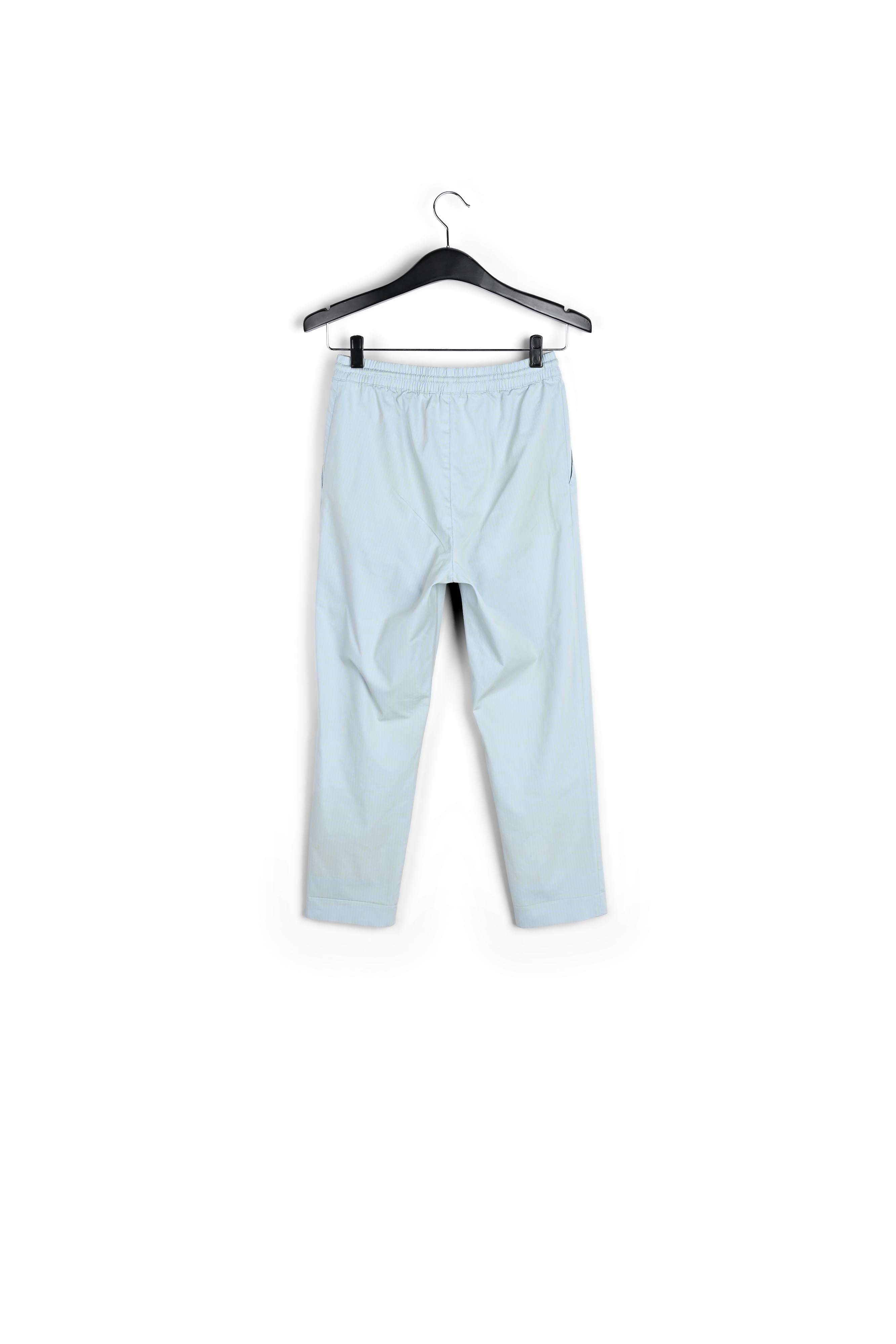 Pantalon tartan bleu clair RE—SSENTIEL | Essentiel second hand