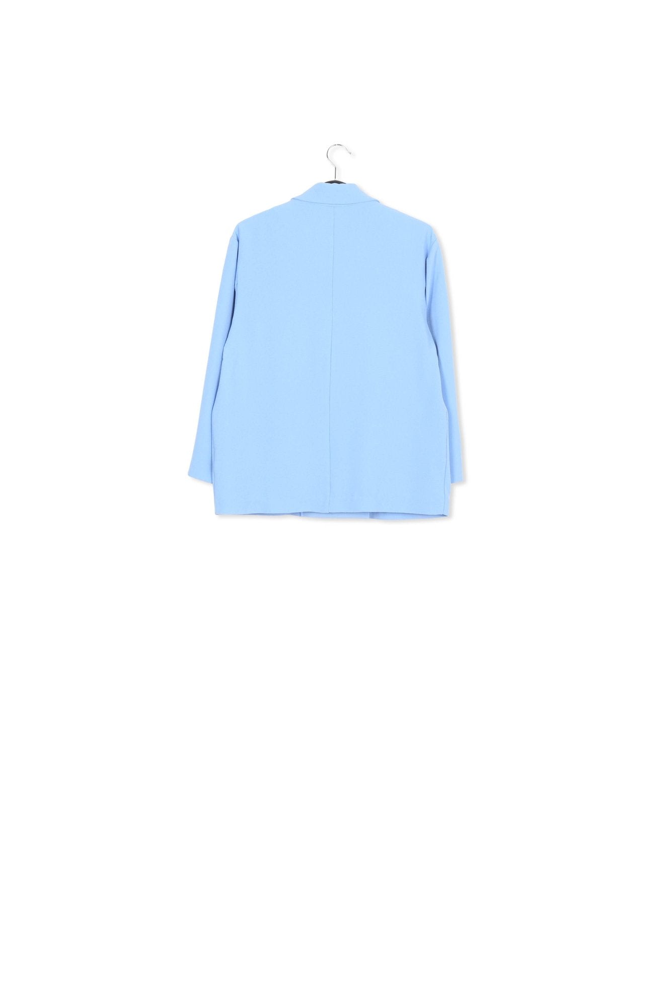 Blue double-breasted blazer RE—SSENTIEL | Essentiel second hand