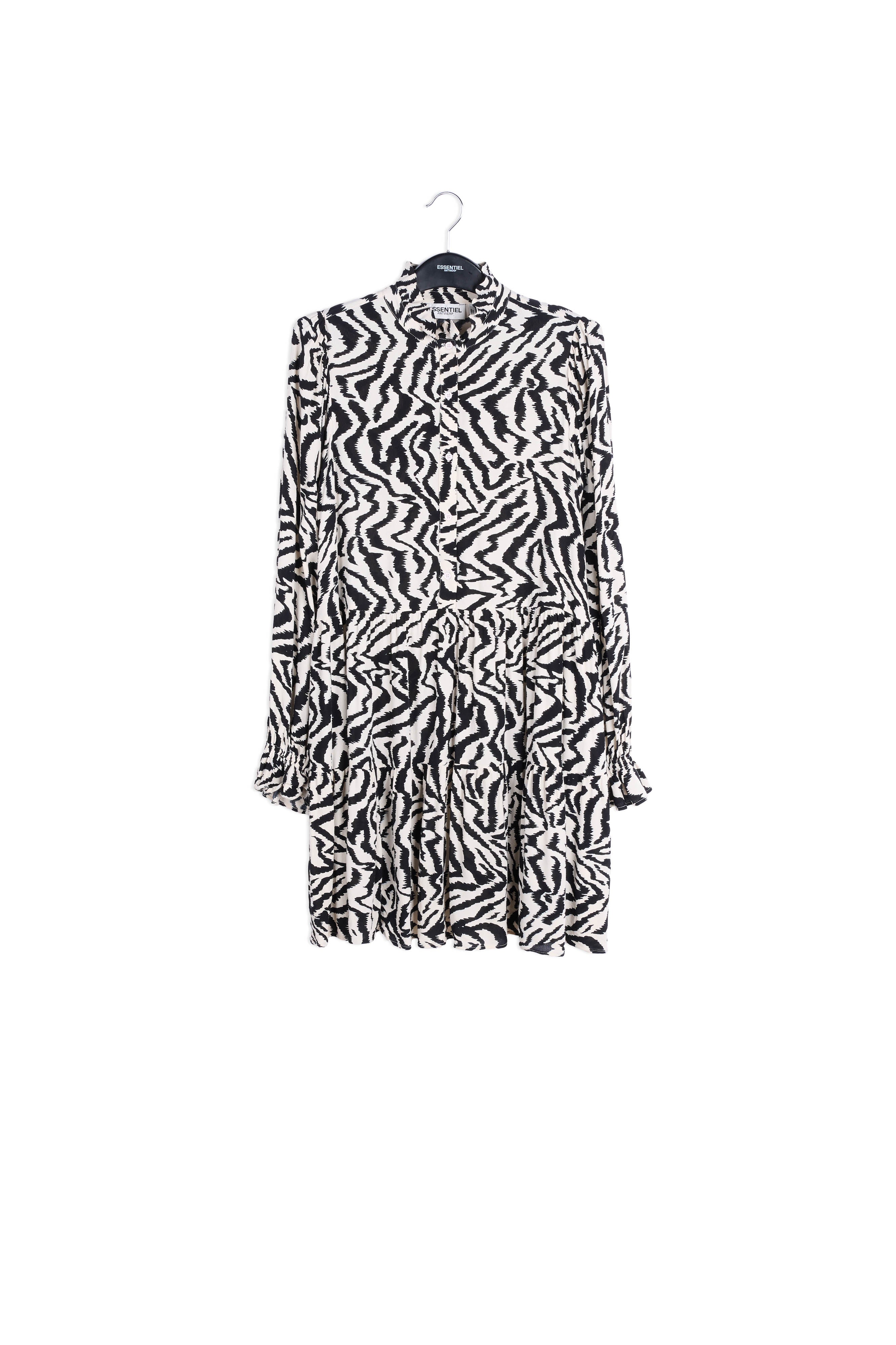 A-lijn mini-jurk met luipaardprint en stippen RE—SSENTIEL | Essentiel second hand