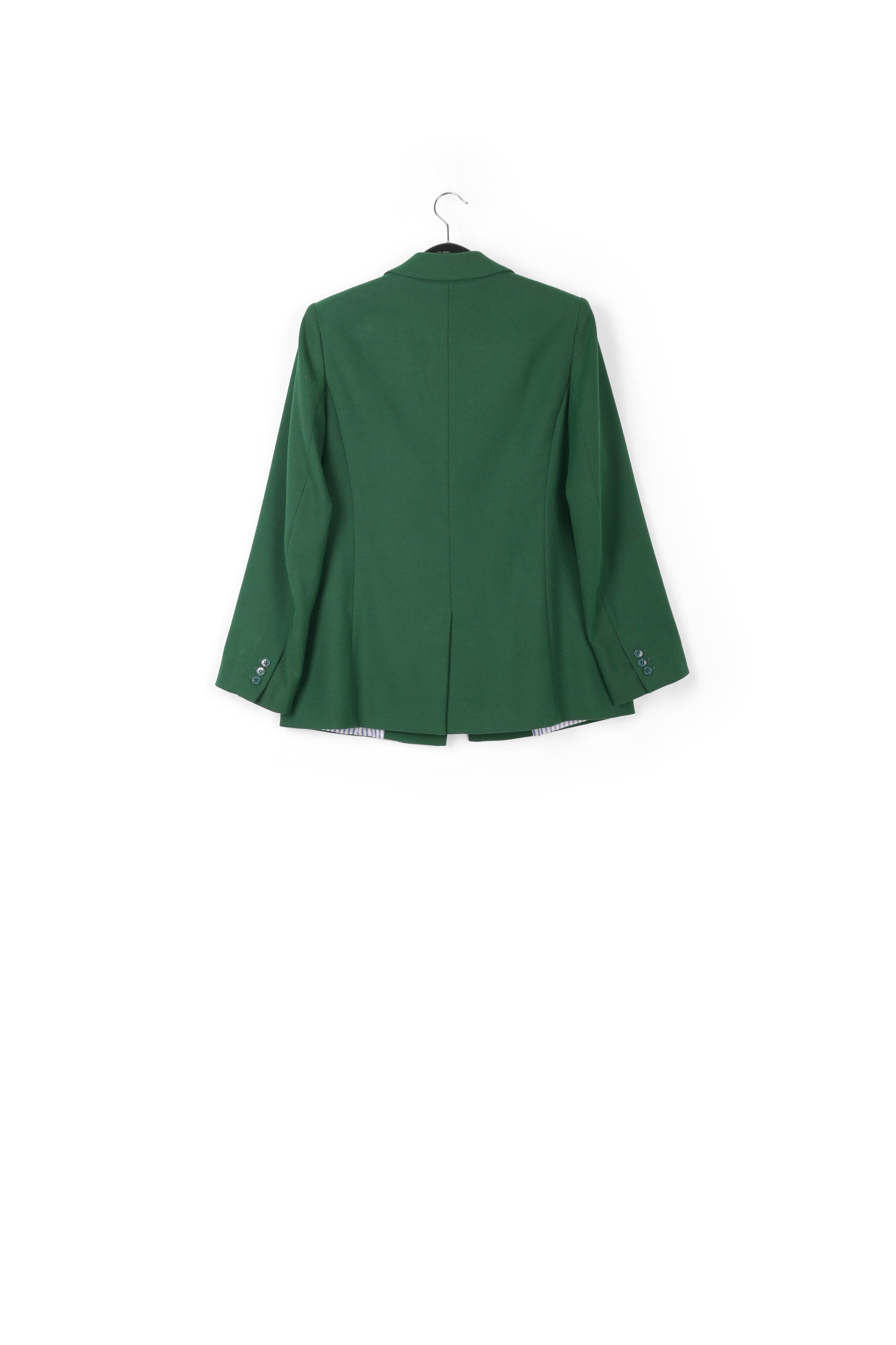 Dark green single-breasted blazer RE—SSENTIEL | Essentiel second hand